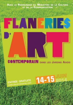 Flâneries d'Art Contemporain 2014 Aix-en-Provence