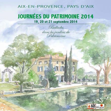 Journées patrimoine Aix-en-Provence 2014
