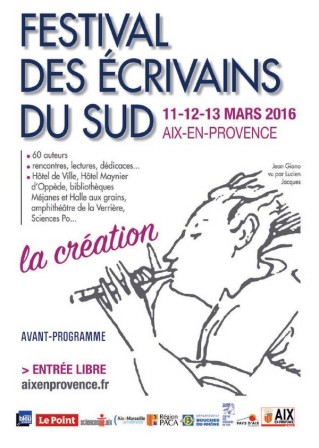 Festival des écrivains du sud 2016 Aix-en-Provence