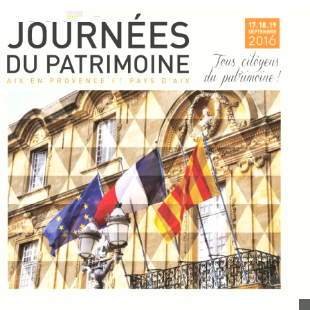 Journées du patrimoine 2016 Aix-en-Provence