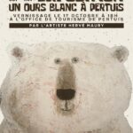 Un ours blanc à Pertuis